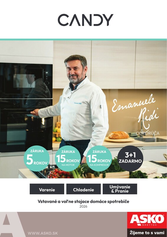 ASKO - NÁBYTEK CANDY 2026