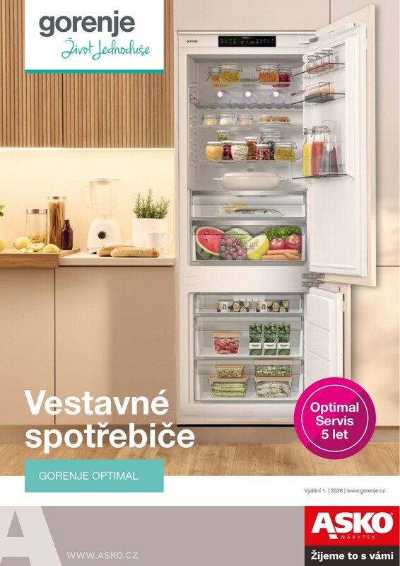 ASKO - NÁBYTEK GORENJE 2026