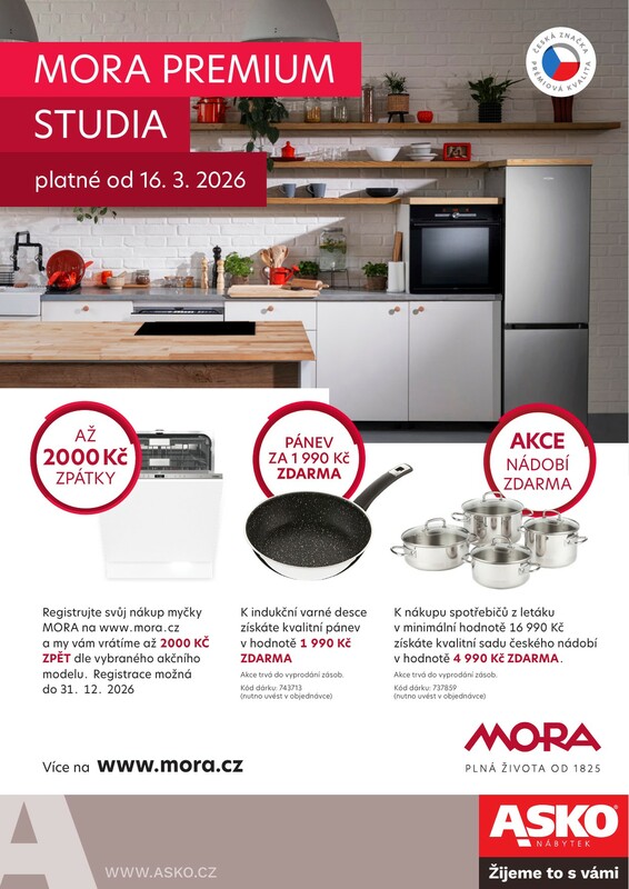 ASKO - NÁBYTEK MORA PREMIUM 2026