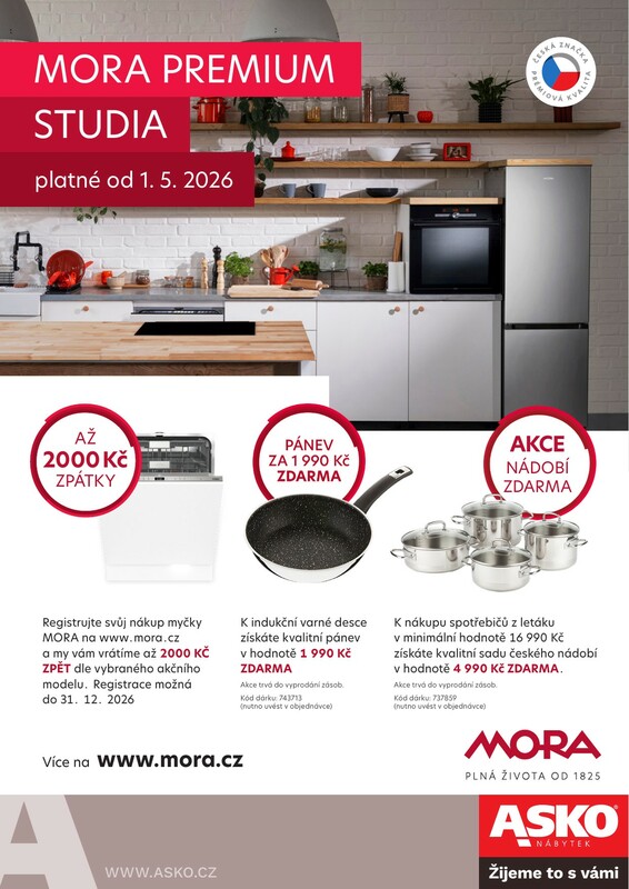 ASKO - NÁBYTEK MORA PREMIUM 2026