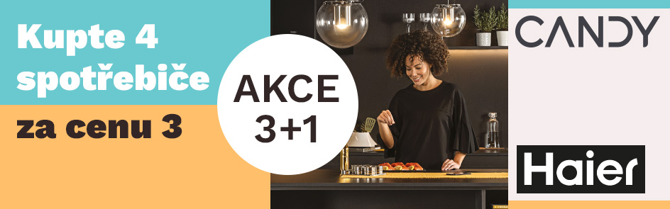 Kupte 4 spotřebiče za cenu 3