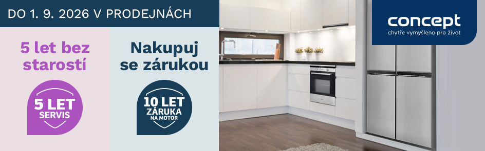 AKCE 5 LET SERVISU A 10 LET ZÁRUKY NA MOTOR A KOMPRESOR