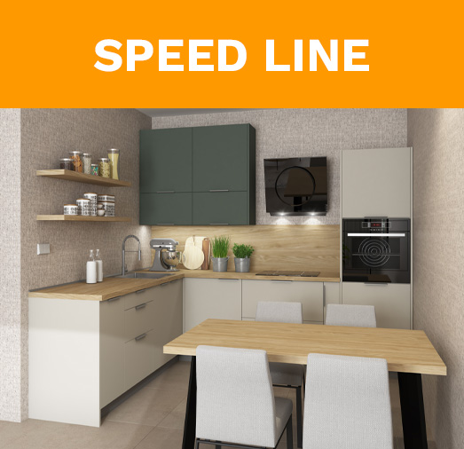 Řada kuchyní - Speed Line