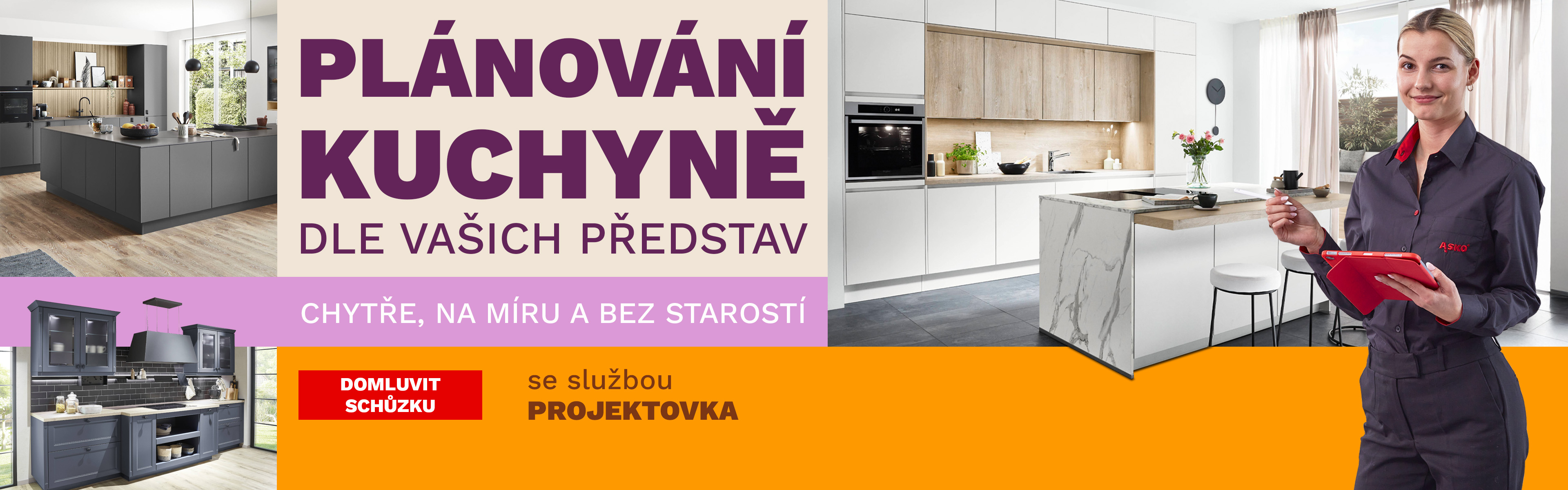 Kuchyně domluvte si schůzku 06-2026
